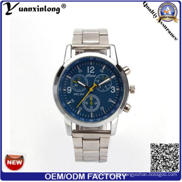 Yxl-662 Western Style Chronograph Watch Men with Stainless Steel Dise Band